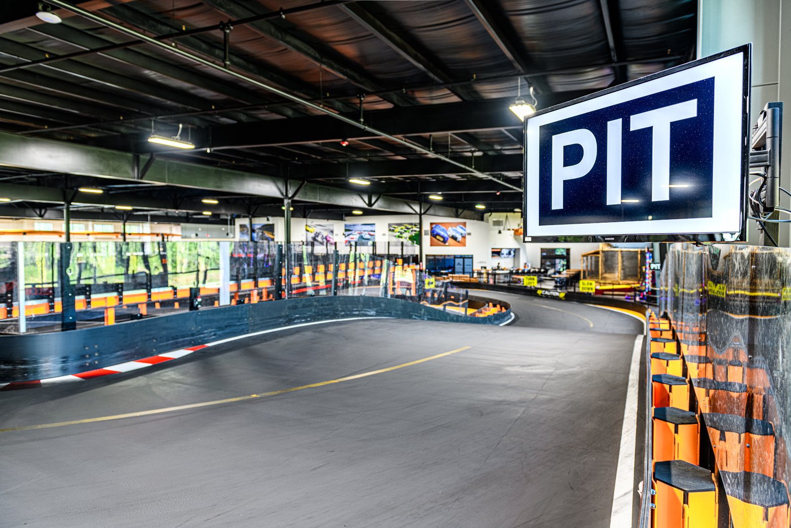 RushHour Karting Track Monitor